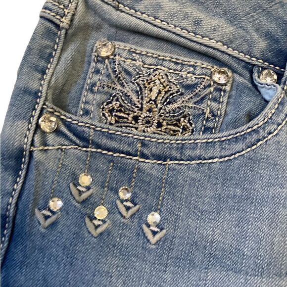 EST 1946 Embellished boot cut Jeans Size 8 - Picture 11 of 12
